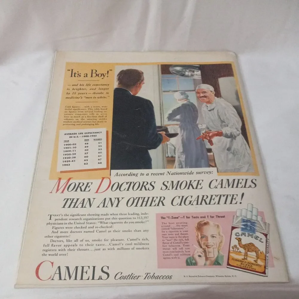 LOOK MAGAZINE APRIL 16‎ 1946 JOAN CAUFIELD  WINSTON CURCHILL ADVERTISING ARTICLE